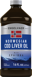 Cod Liver Oil Plain Norwegian  16 fl oz