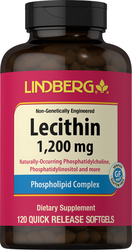 Lecithin Non-GMO 1200 mg, 120 Sg