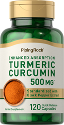 Turmeric Curcumin 500mg 120 Capsules