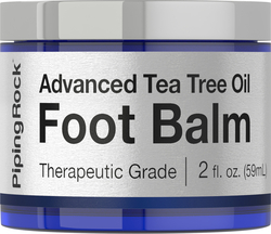 Tea Tree Oil Foot Balm, 2 fl oz (59 mL) Jar